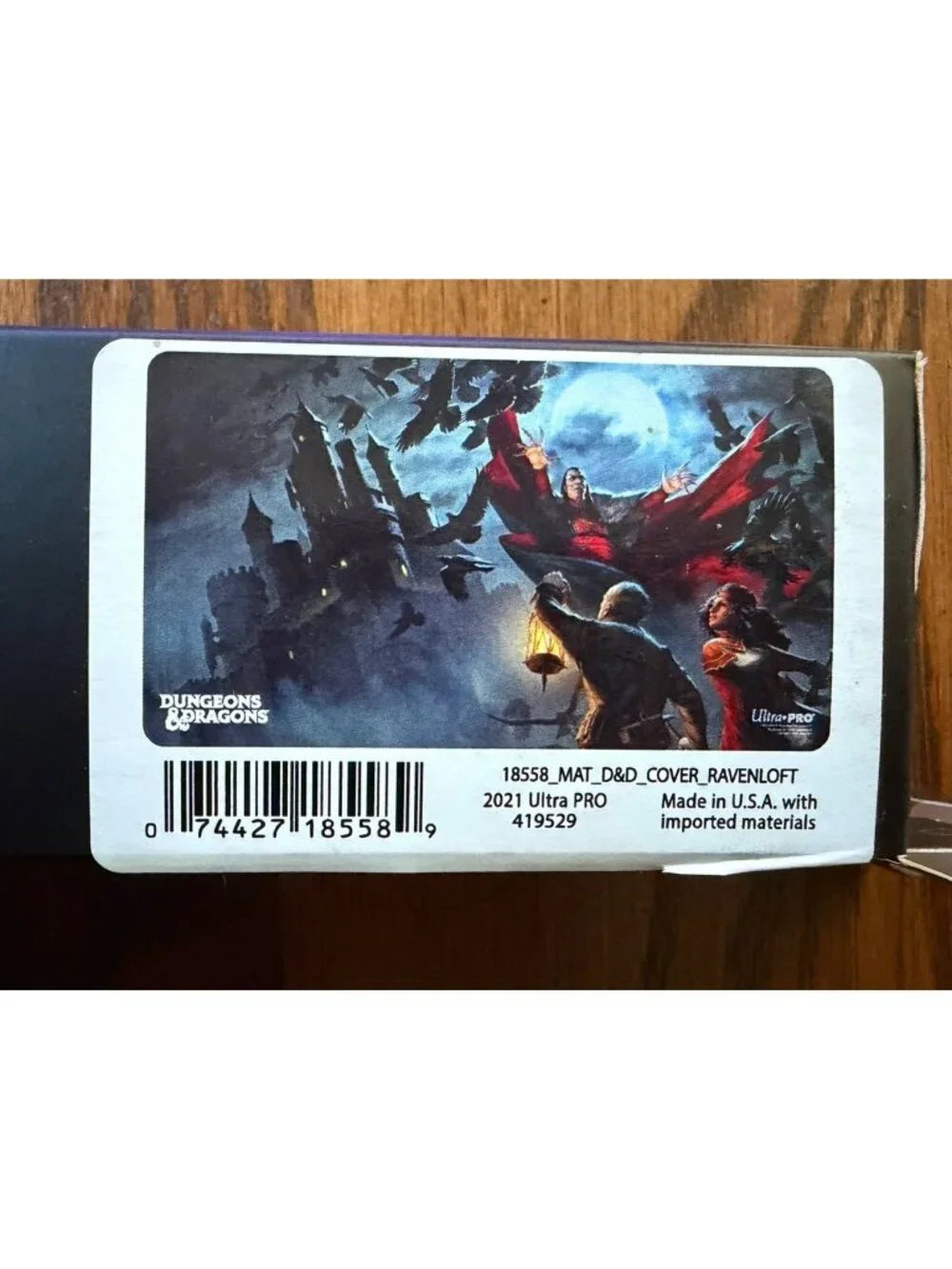 Cover Series Ravenloft Gaming Playmat for Dungeons & Dragons Ultra Pro